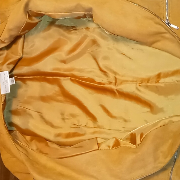 Studio Works Faux Suede Jacket Size 14P - Picture 5 of 5